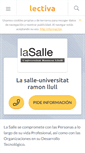 Mobile Screenshot of la-salle.lectiva.com